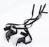 Women Sandals Bandage Flock Cross Strap Lace Up High Heels Sandal - ROUTINE FASHION